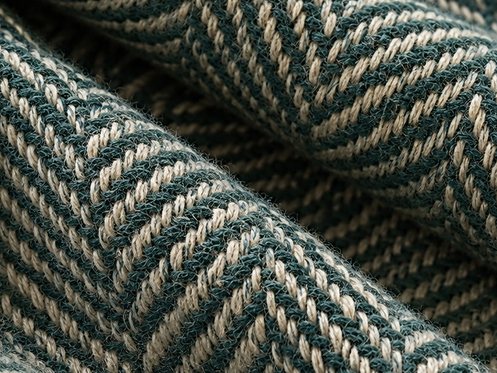 Woven fabric: AI-generated sample after sharpening with Amount 60, Preserve